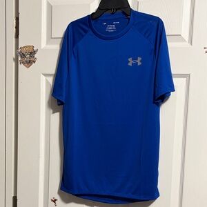 Never Worn Under Armour Men's Short Sleeve Tee in Vibrant Blue, Size Small